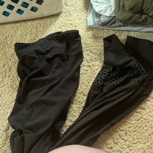Pair of black leggings